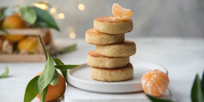 Tartas de queso con mandarinas para el desayuno perfecto