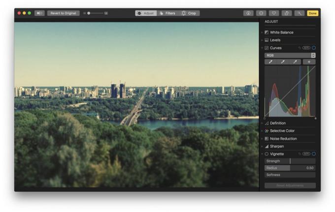 macOS High Sierra: aplicación de fotos
