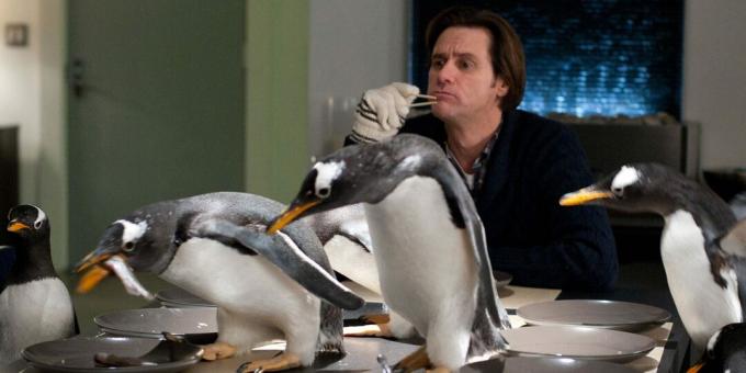 Películas de pingüinos: los pingüinos del Sr.Popper