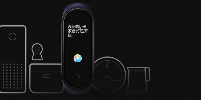 Xiaomi Mi Banda 4 es capaz de controlar los electrodomésticos