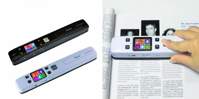 gadgets inusuales: escáner portátil iScan
