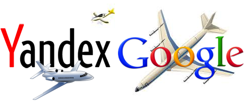 ¿Cómo utilizo Google o Yandex encontrar el vuelo deseada