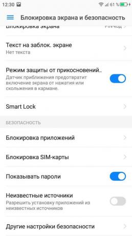 Bloqueo de pantalla en Android. smart Lock