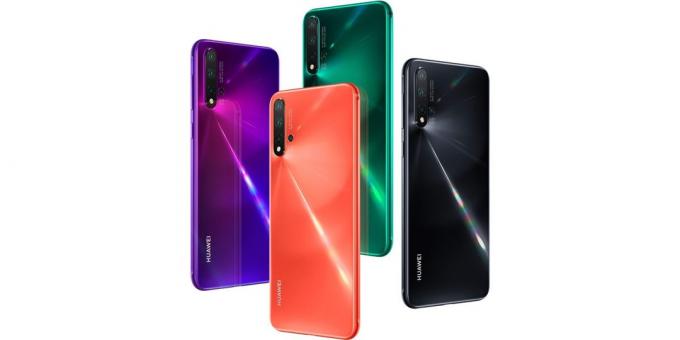 Huawei color de Nova 5 y 5 Pro