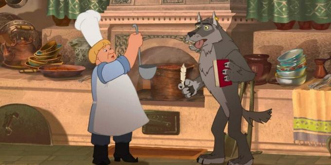 Mejores dibujos animados rusos: " Ivan Tsarevich y el lobo gris"