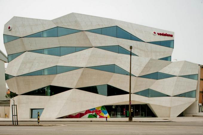 arquitectura europea: la sede de Vodafone en Portugal
