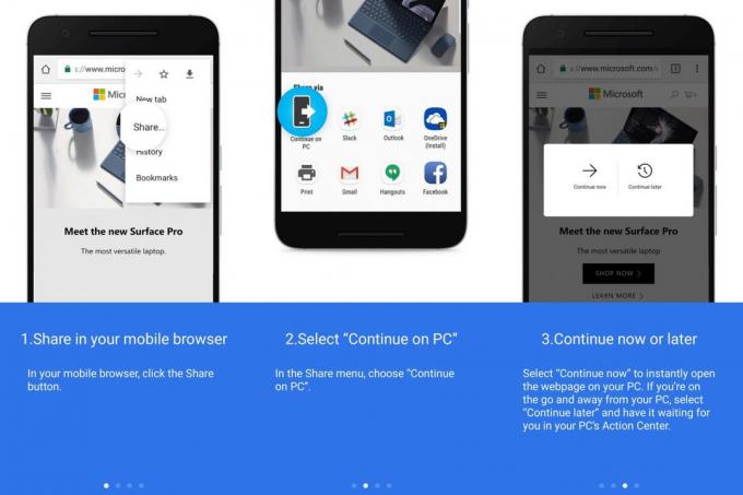 Windows 10, Android, teléfonos inteligentes