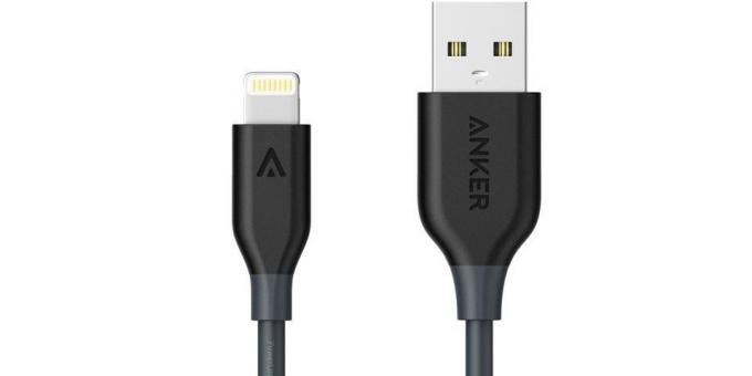 Dónde comprar un cable bueno para iPhone: Anker PowerLine por cable