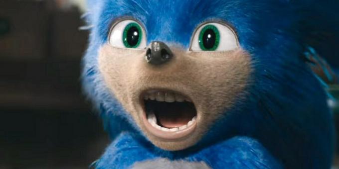 Tomada del primer tráiler de la película "Sonic in the Movie"