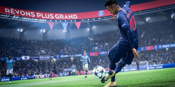 Juegos de 2018 para los ordenadores simples: FIFA 19