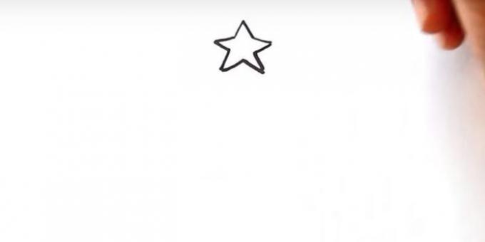 Dibujar una estrella