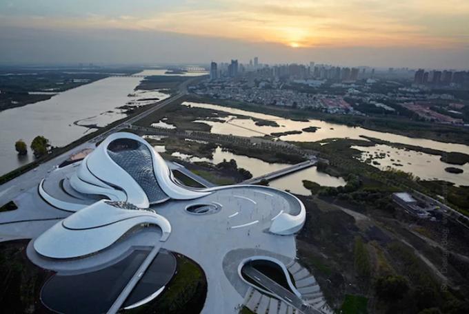 La arquitectura china: Opera House en Harbin