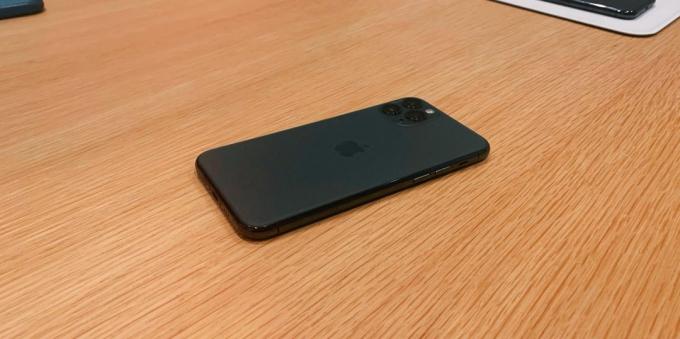 11 iPhone Pro: verde oscuro