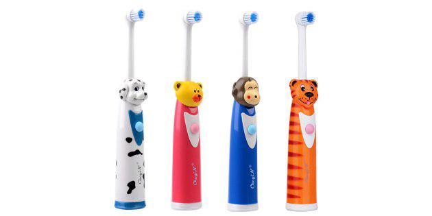 cepillos de dientes de los niños