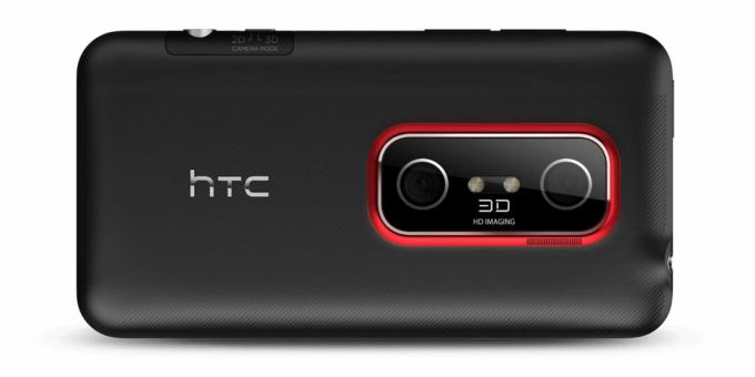 HTC Evo 3D tiene dos cámaras