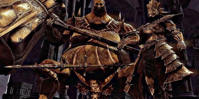 Ornstein y ejecutor Drakonoborets Smoug - Dark Souls