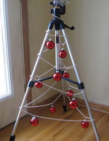 trípode de árboles de Navidad