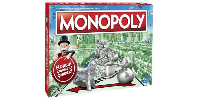 Los juegos de mesa "Monopoly"