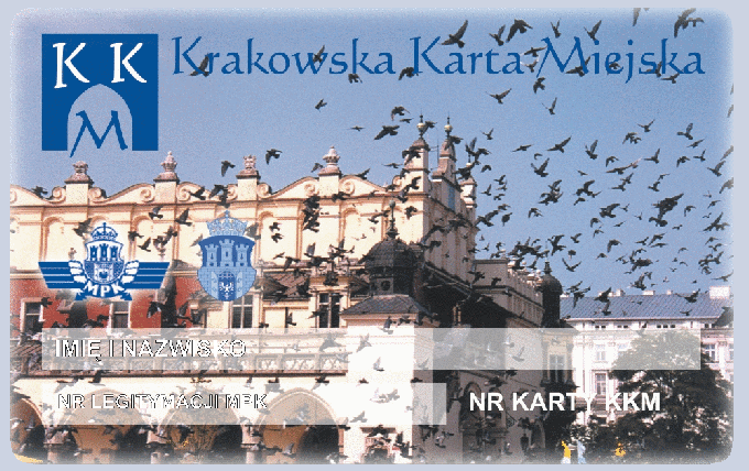 Tarjeta de la Ciudad: Cracovia