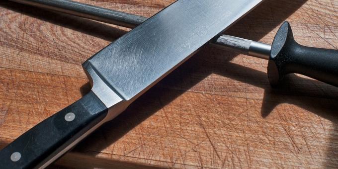 cómo elegir un cuchillo de cocina: la hoja