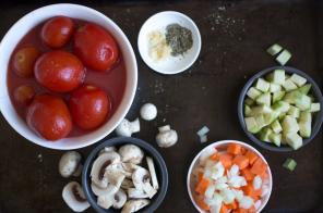 Receta delicada guiso de 3 tipos de frijoles