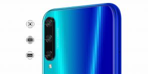 Huawei Honor dio a conocer el juego 3 con un agujero en la pantalla