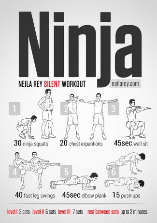 entrenamiento Ninja