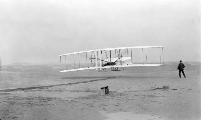 Gran Plano invención hermanos Wright