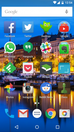 Nexus 5 captura de pantalla