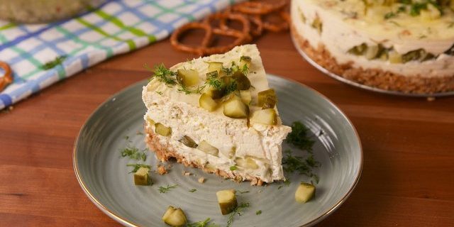 Recetas de pastel de queso: Pastel de queso con las salmueras