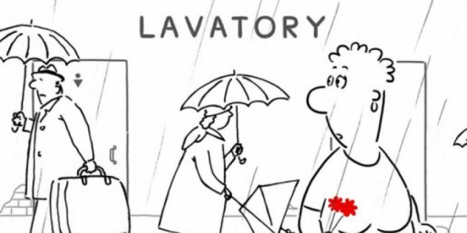 Mejores dibujos animados rusos: " Toilet Story - Love Story"