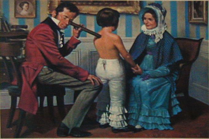 href = " https://commons.wikimedia.org/wiki/File%3ARene-Theophile-Hyacinthe_Laennec_(1781-1826)_with_stethoscope.jpg">Wikimedia