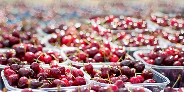 Vino, utilice una cereza de cualquier tipo