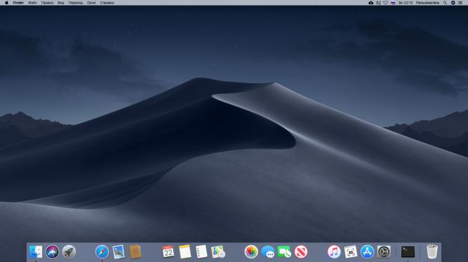 La creación de un separador en el muelle en un Mac