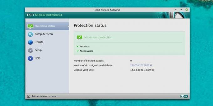 Antivirus para Linux: ESET NOD32 Antivirus para Linux Desktop