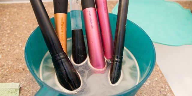 Secretos de belleza: cepillos de lavado para el maquillaje