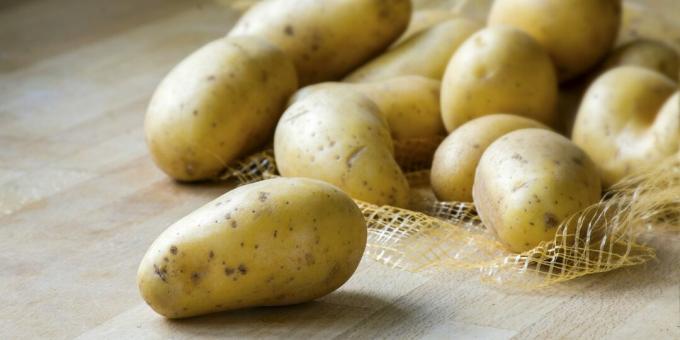 Alimentos que contienen yodo: patatas