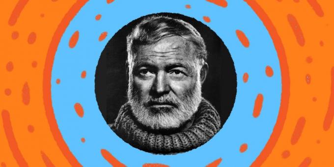 Retrato de Hemingway