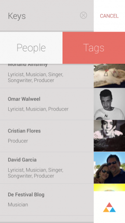 Trackd para iOS: perfiles