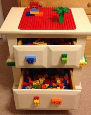 Tabla de Lego de las tablas