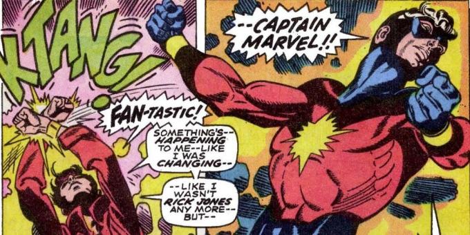 Para aquellos que están a la espera de la liberación de la película "Capitán Marvel": Rick Jones y el Capitán Marvel