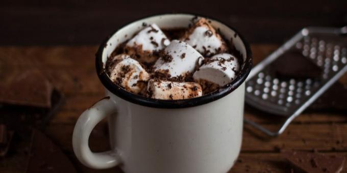 lo que debe hacer en el otoño: Chocolate caliente