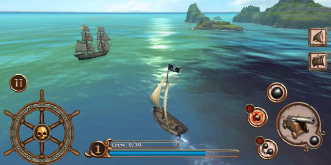 El juego de piratas: Naves de Batalla: La edad de los Piratas