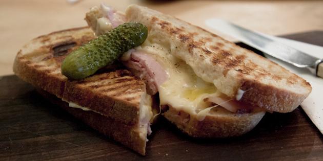 Recetas comidas rápidas: sándwiches, Francés "croque-monsieur"