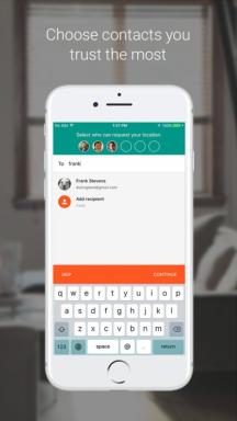 Aplicación para realizar un seguimiento de sus seres queridos "confiar en los contactos" en Google salió en iOS