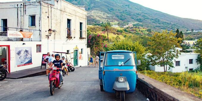 un viaje a Italia: Scooters