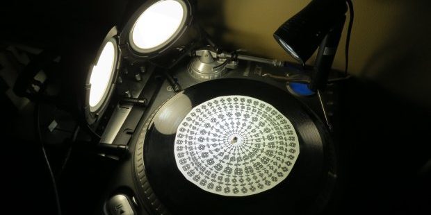 fenaquitoscopio: rotación del disco