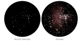 Lo del día: eVscope - telescopio inteligente, creado con el apoyo de SETI