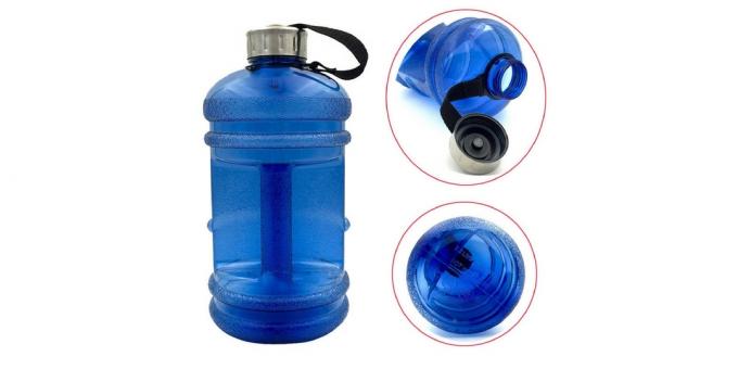 botella de agua del deporte