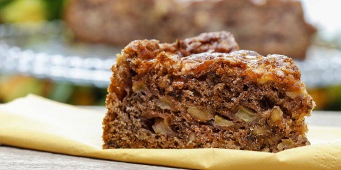 Tarta de manzana fácil con canela y nuez moscada